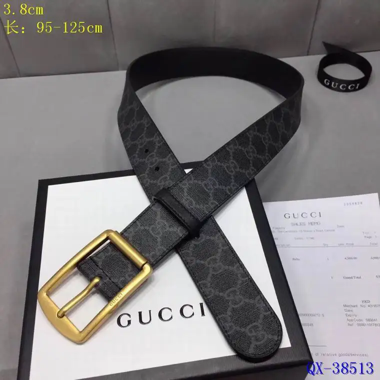 Gucci belt 38mm 95-125cm 8L45